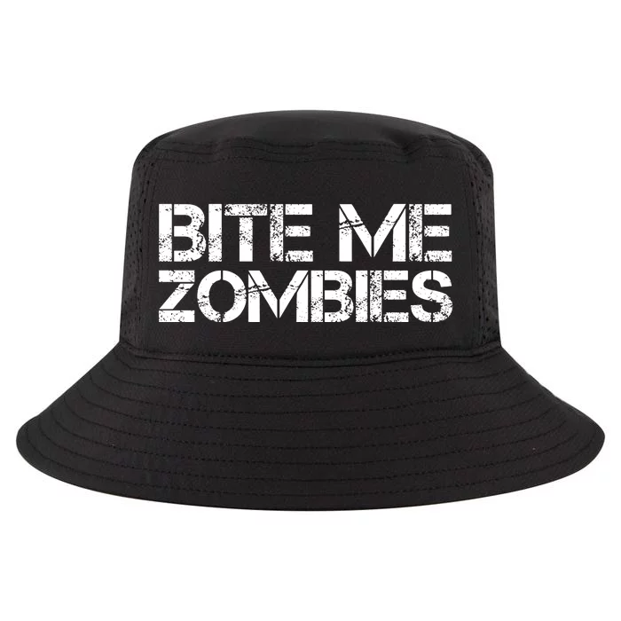 Bite Me Zombies Cool Comfort Performance Bucket Hat