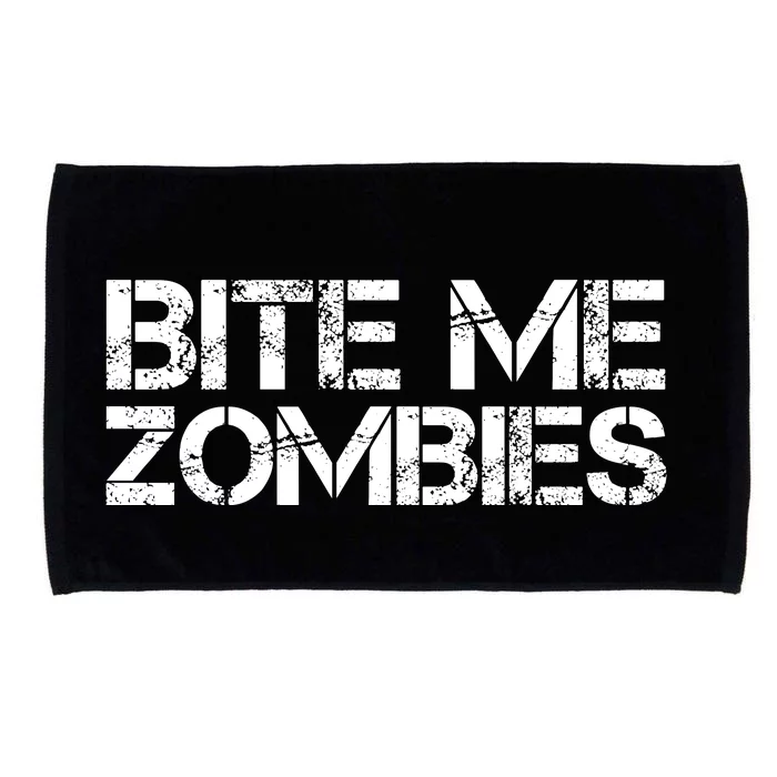 Bite Me Zombies Microfiber Hand Towel