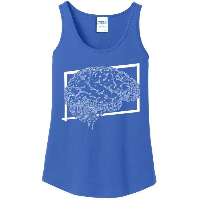 Brain Neuroscience Anatomy Neurosurgeon Nurse Neurologist Gift Ladies Essential Tank