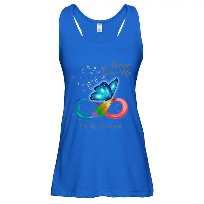 Butterfly Narcolepsy Awareness Gift Ladies Essential Flowy Tank