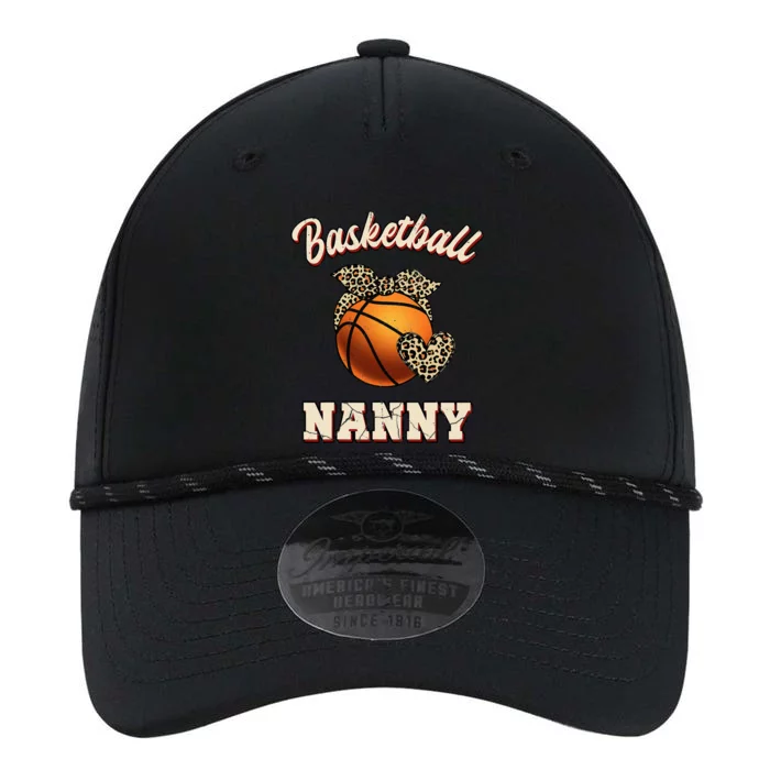 Basketball Nanny Bandana Leopard Heart Fans Mother's Day Performance The Dyno Cap