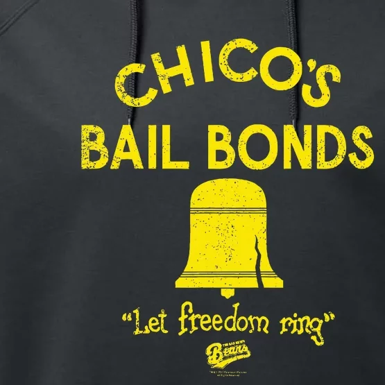 Bad News Bears Chicos Bail Bonds Performance Fleece Hoodie