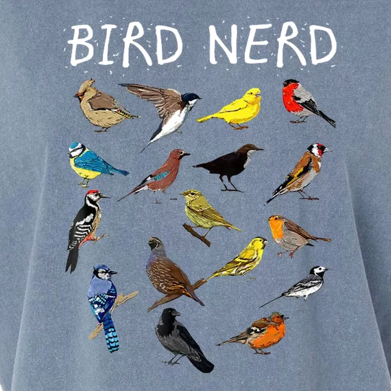 Bird Nerd Garment-Dyed Women's Muscle Tee