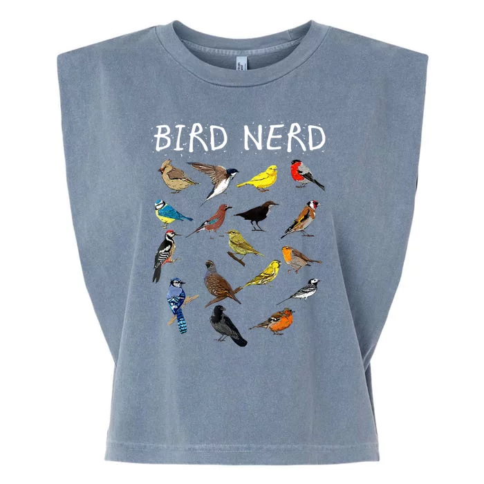 Bird Nerd Garment-Dyed Women's Muscle Tee