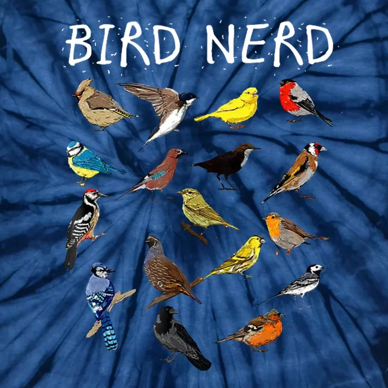 Bird Nerd Tie-Dye T-Shirt