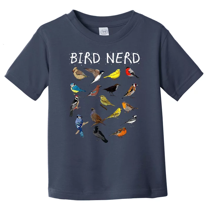 Bird Nerd Toddler T-Shirt