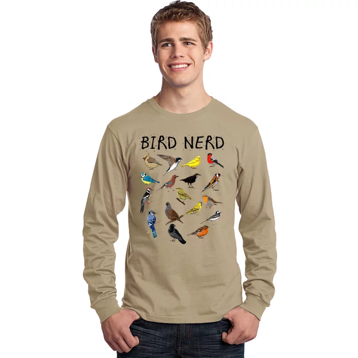 Bird Nerd Long Sleeve Shirt