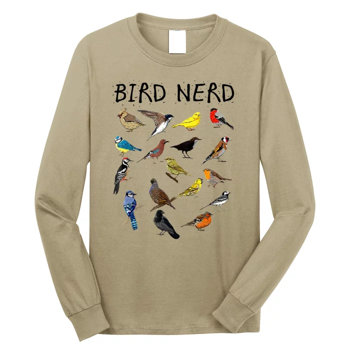 Bird Nerd Long Sleeve Shirt