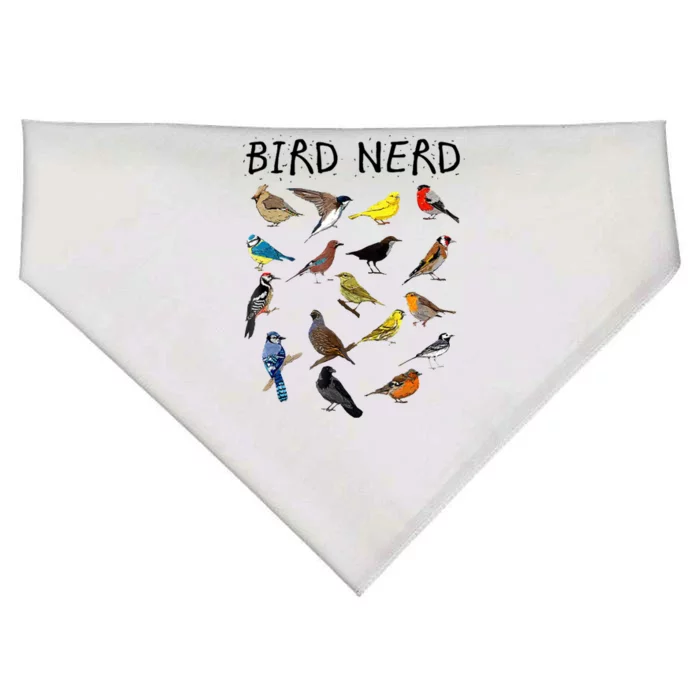 Bird Nerd USA-Made Doggie Bandana