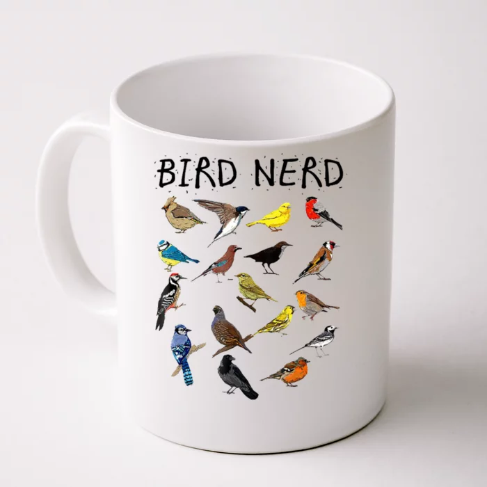 Bird Nerd Front & Back Coffee Mug