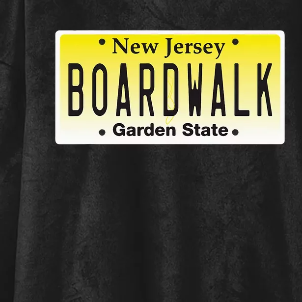 Boardwalk Nj Beach Town New Jersey Vacation Hooded Wearable Blanket