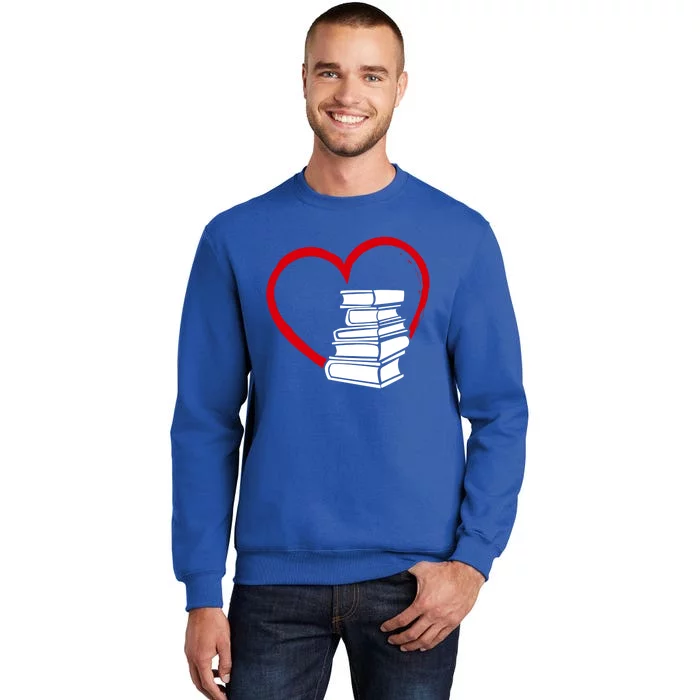 Book Nerd's Book Lover's Valentine's Day Cool Gift Sweatshirt