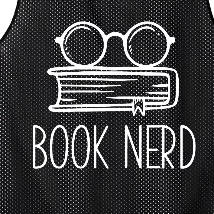 Book Nerd Mesh Reversible Basketball Jersey Tank