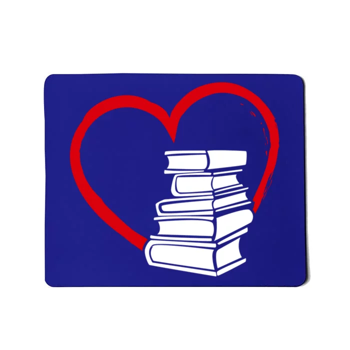 Book Nerd's Book Lover's Valentine's Day Gift Mousepad