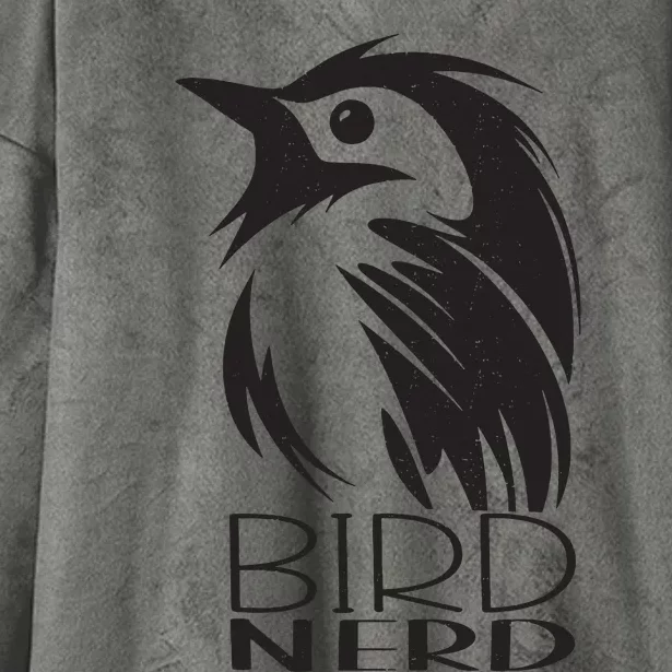 Bird Nerd Bird Watching Birdwatching And Birding Lover Hooded Wearable Blanket