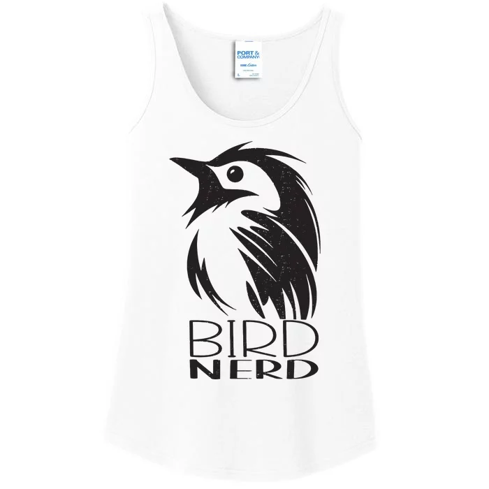 Bird Nerd Bird Watching Birdwatching And Birding Lover Ladies Essential Tank