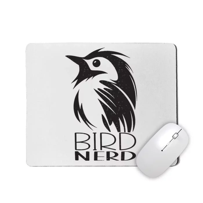 Bird Nerd Bird Watching Birdwatching And Birding Lover Mousepad