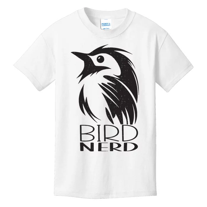 Bird Nerd Bird Watching Birdwatching And Birding Lover Kids T-Shirt