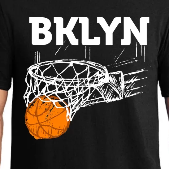 Brooklyn NYC Basketball Net Gift Funny New York City Pajama Set