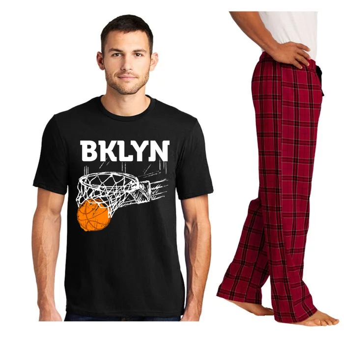 Brooklyn NYC Basketball Net Gift Funny New York City Pajama Set