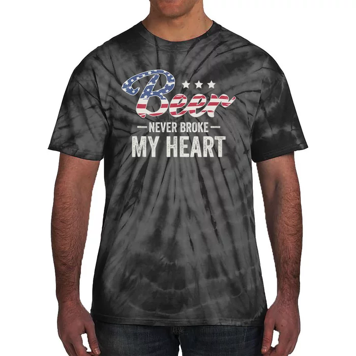 Beer Never Broke My Heart Tie-Dye T-Shirt