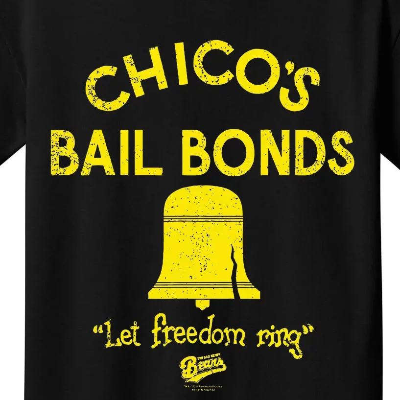 Bad News Bears Chicos Bail Bonds Kids T-Shirt