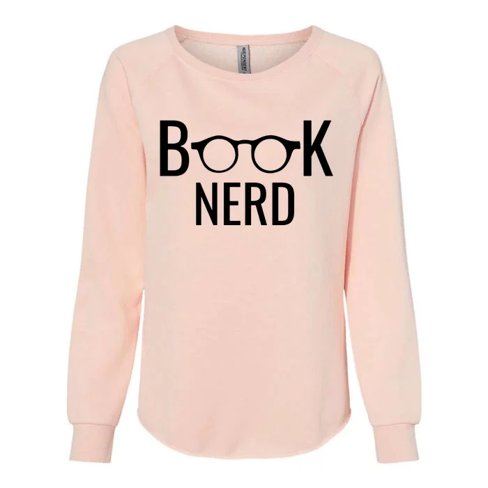 Book Nerd Womens California Wash Sweatshirt