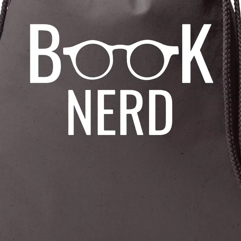 Book Nerd Drawstring Bag