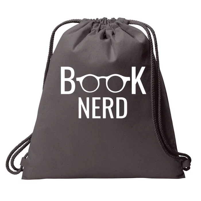 Book Nerd Drawstring Bag