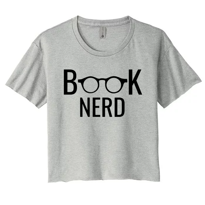 Book Nerd Women's Crop Top Tee