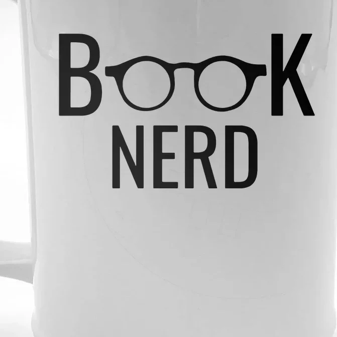 Book Nerd Front & Back Beer Stein