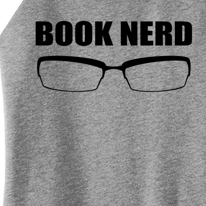 Book Nerd Book Lover Cool Gift Women’s Perfect Tri Rocker Tank