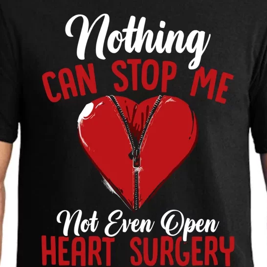 Bypass Nothing Can Stop Me Not Even Open Heart Surgery Gift Pajama Set