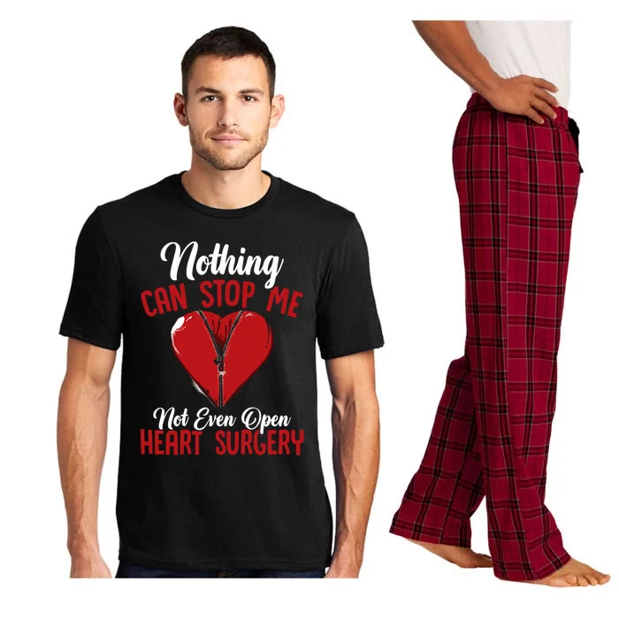 Bypass Nothing Can Stop Me Not Even Open Heart Surgery Gift Pajama Set