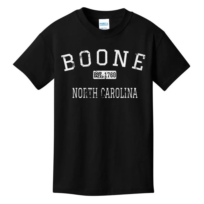 Boone North Carolina NC Vintage Kids T-Shirt