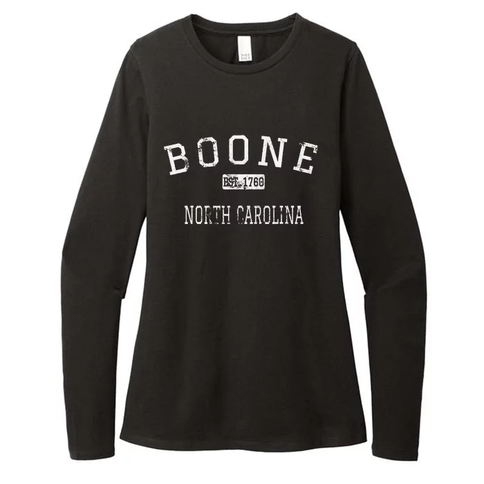 Boone North Carolina Nc Vintage Womens CVC Long Sleeve Shirt