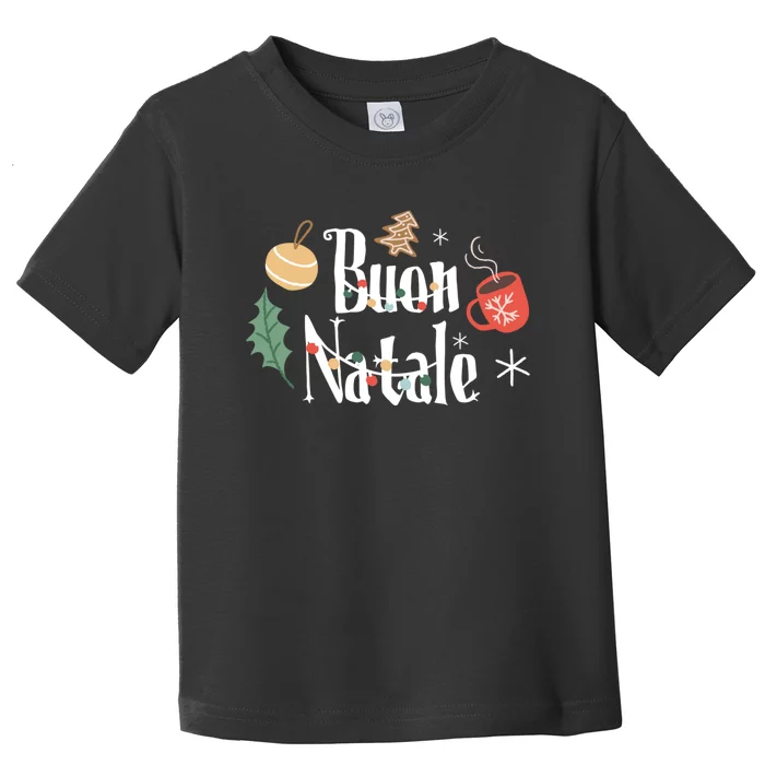 Buon Natale Christmas Italy Italians Gift Toddler T-Shirt