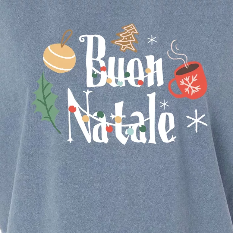 Buon Natale Christmas Italy Italians Gift Garment-Dyed Women's Muscle Tee