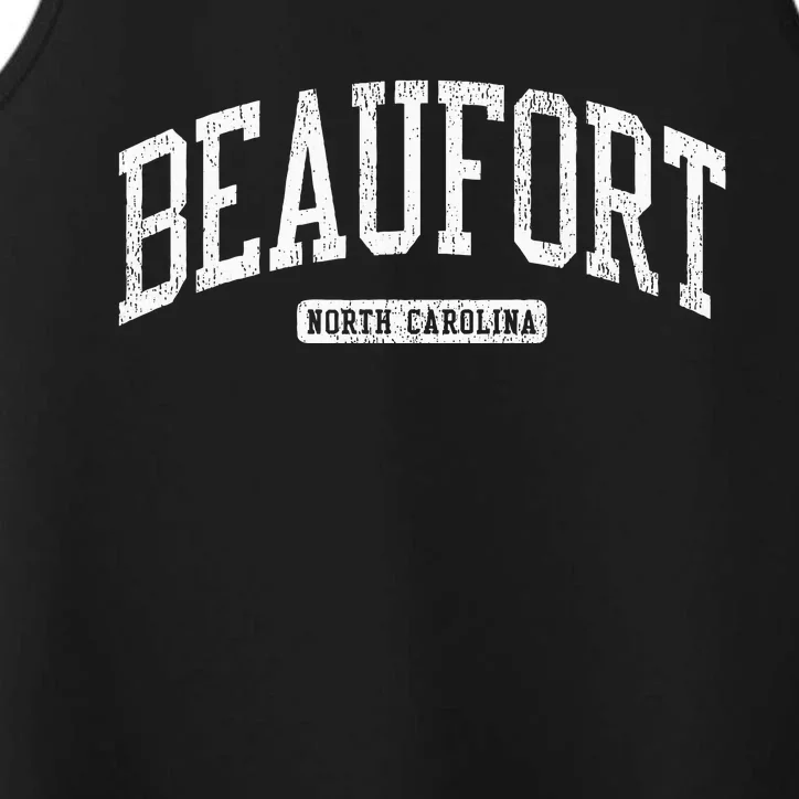 Beaufort North Carolina Nc Js03 College University Style Performance Tank