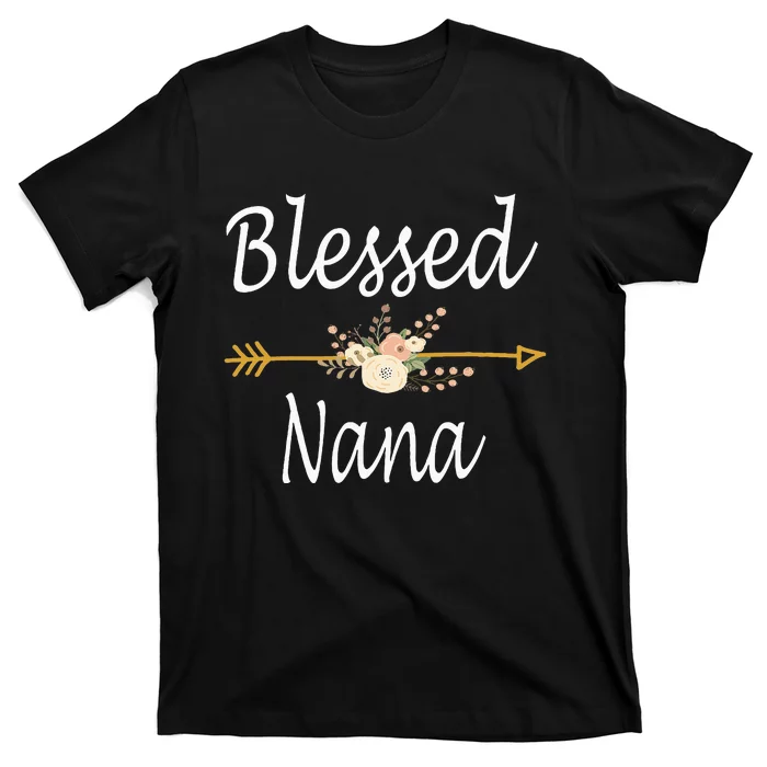 Blessed Nana Cute Mothers Day Gifts T-Shirt