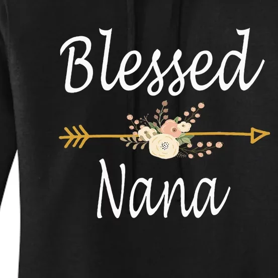 Blessed Nana Cute Mothers Day Gifts Women's Pullover Hoodie