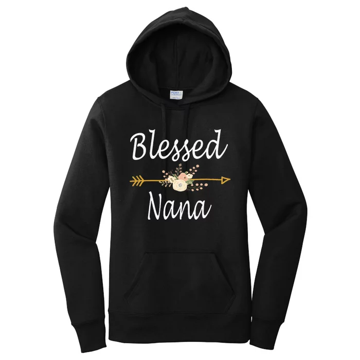 Blessed Nana Cute Mothers Day Gifts Women's Pullover Hoodie