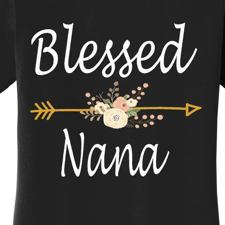 Blessed Nana Cute Mothers Day Gifts Women's T-Shirt