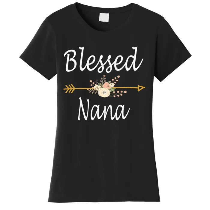 Blessed Nana Cute Mothers Day Gifts Women's T-Shirt