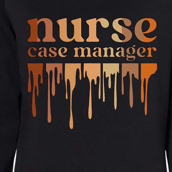 Black Nurse Case Manager African American Case Management Womens California Wash Sweatshirt