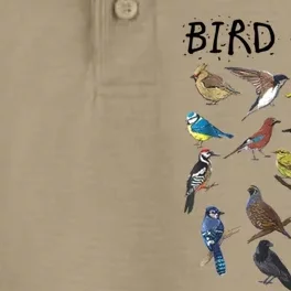 Bird Nerd Different Kinds Of Bird Gift Cute Bird Gift Dry Zone Grid Performance Polo