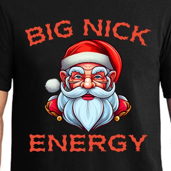 Big Nick Energy Funny Christmas Pajama Set