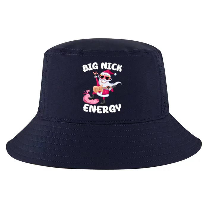 Big Nick Energy Cool Santa Christmas Funny Party Meaningful Gift Cool Comfort Performance Bucket Hat