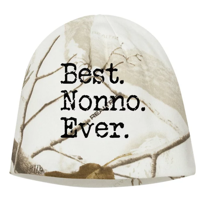 Best Nonno Ever Grandfather Grandpa Gift From Grandchildren Kati - Camo Knit Beanie