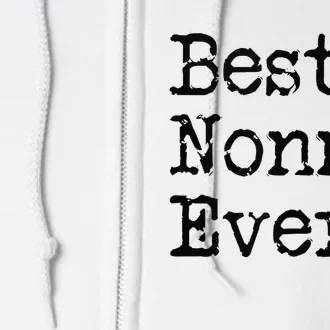 Best Nonno Ever Grandfather Grandpa Gift From Grandchildren Full Zip Hoodie